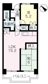 タウンコート湘南 204号室 間取り
