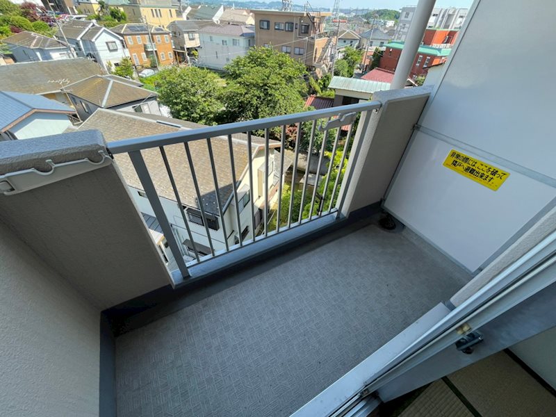 コスモ戸塚ツインコートB棟 ベランダ