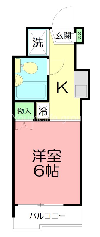 TOP・門沢橋第一 305号室 間取り