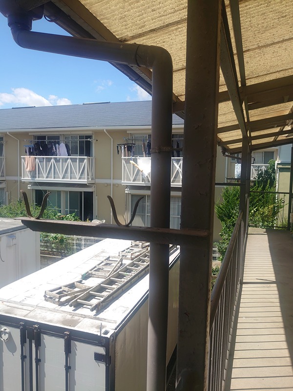 第2山仁ハイツ ベランダ