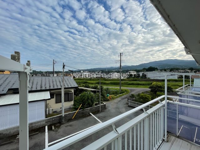 台河原ハイツ ベランダ