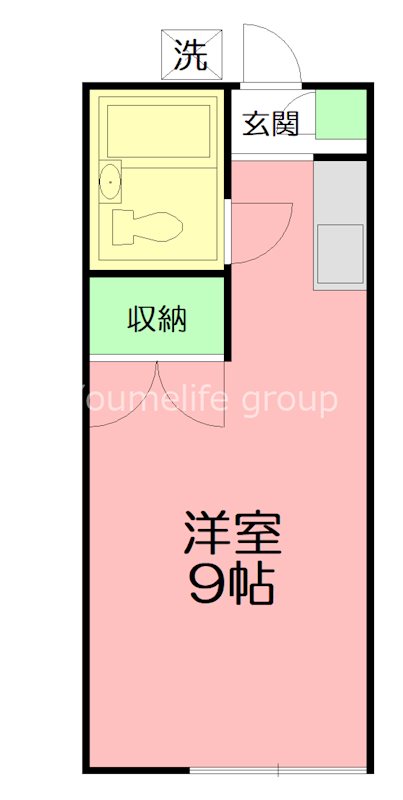 スマイルハウス第2 102号室 間取り