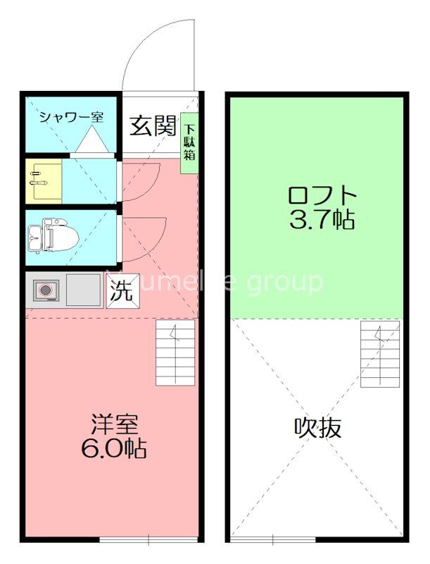 ソルティ湘南藤沢 101号室 間取り