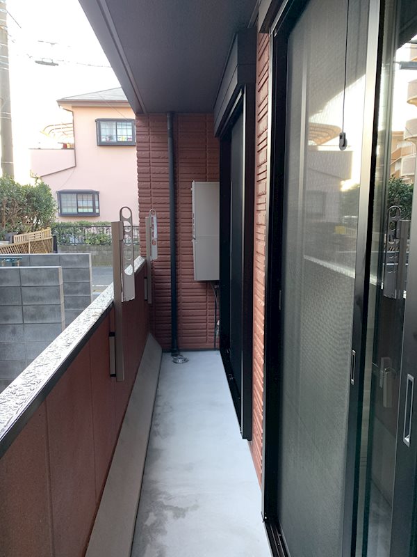 湘南東八幡レジデンスイースト ベランダ