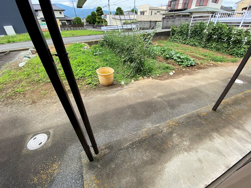 中村ハイツ ベランダ