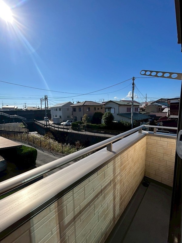 かものみやK ベランダ