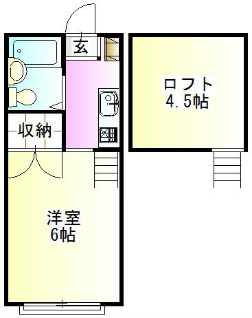 スタイリッシュ976 105号室 間取り