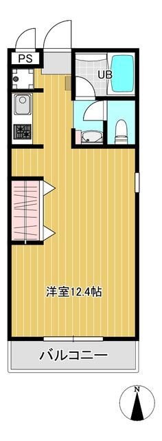鎌倉女子大学隣マスカットハウス 205号室 間取り