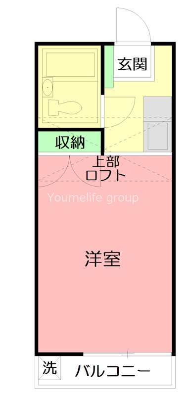 ガーデンバレー21 206号室 間取り