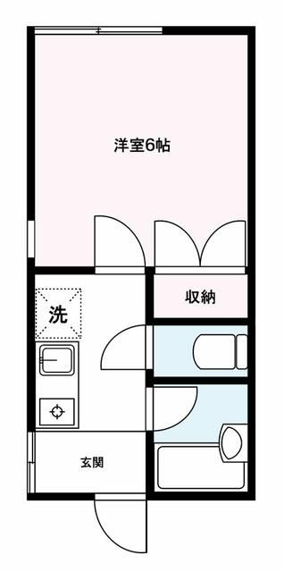 ホワイトレジデンスⅡ 201号室 間取り