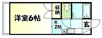 ハイツ伊奈  間取り図