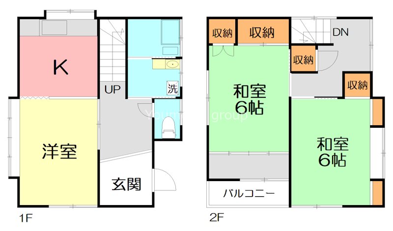 佐藤貸家 間取り図