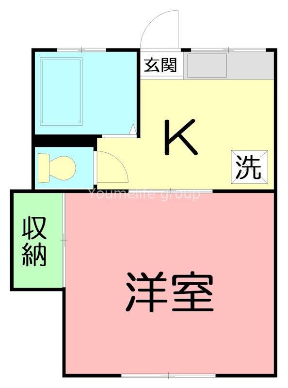 アートハイツ 102号室 間取り