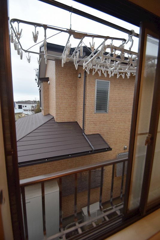 鶴巻フラット ベランダ