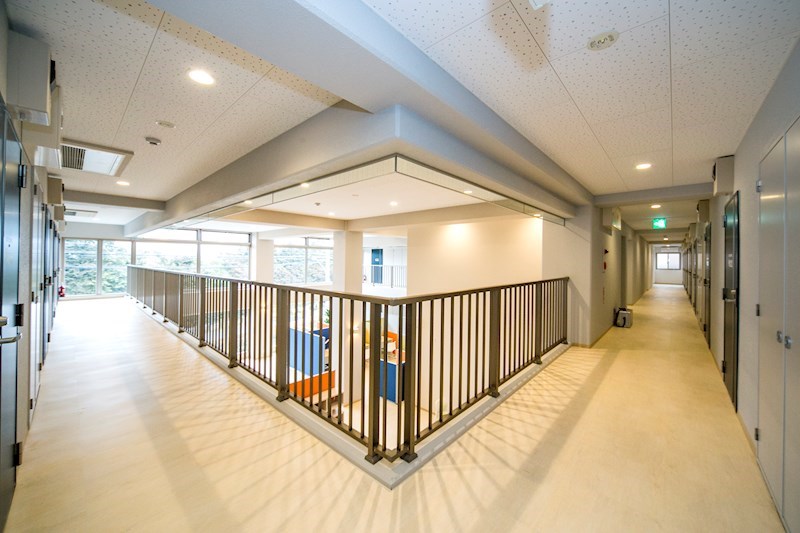 カレッジテラス東海大学前Ｂ棟（食事付） セキュリティ