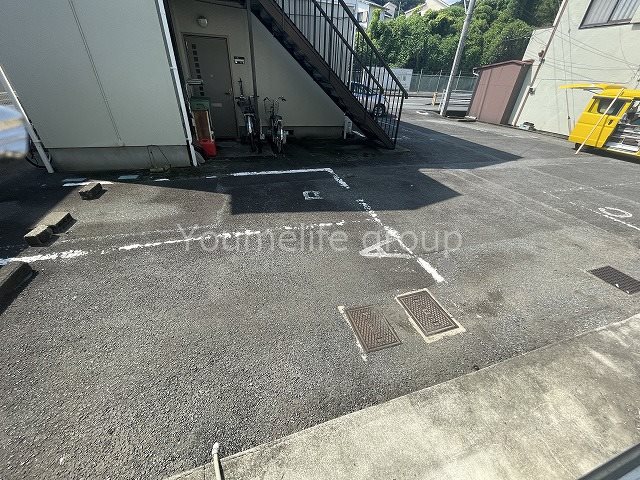 コーポ山室A ベランダ