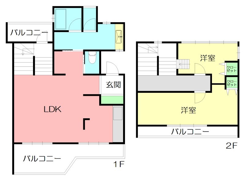 ヴィーナマンションB棟 203号室 間取り