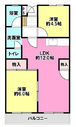 第4落合マンション 104号室 間取り