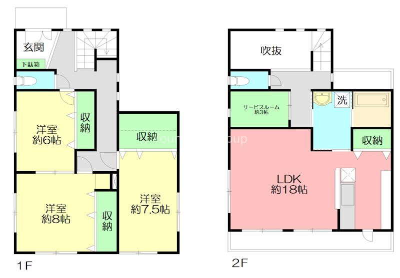 寿町5丁目貸家 間取り