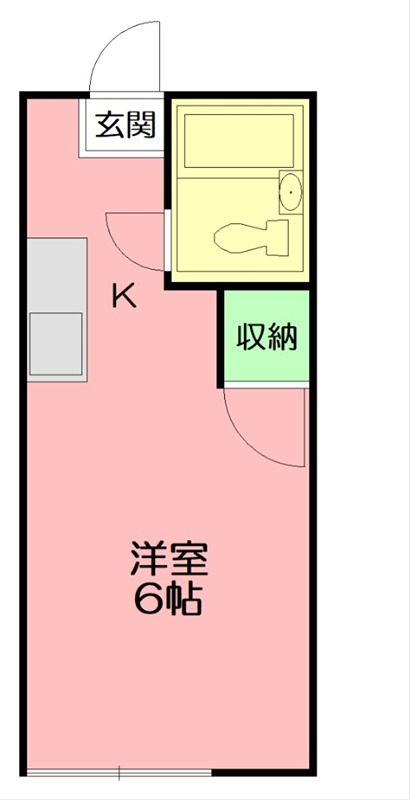 ベルハイツ 204号室 間取り