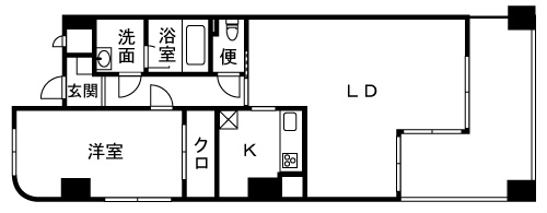 シアンサージュ湘南 201号室 間取り