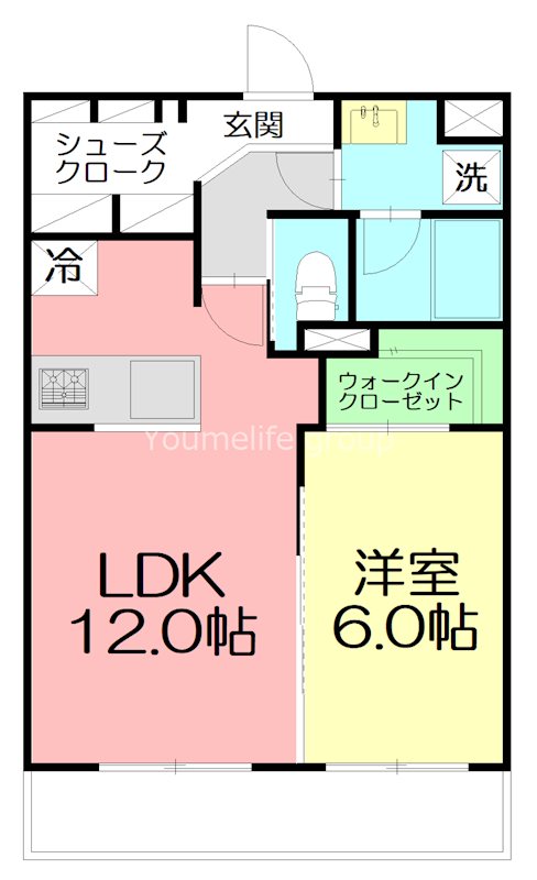Regalo〜レガロ〜 205号室 間取り