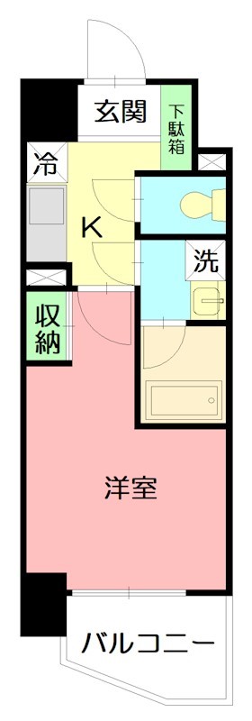 FUJISAWA　INN＆SUITES 1005号室 間取り