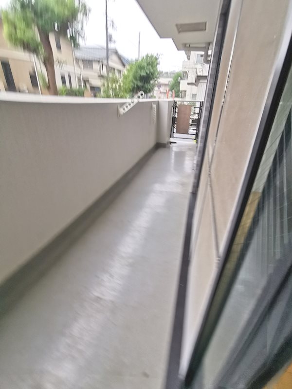 アトラクトマンショントムロ ベランダ