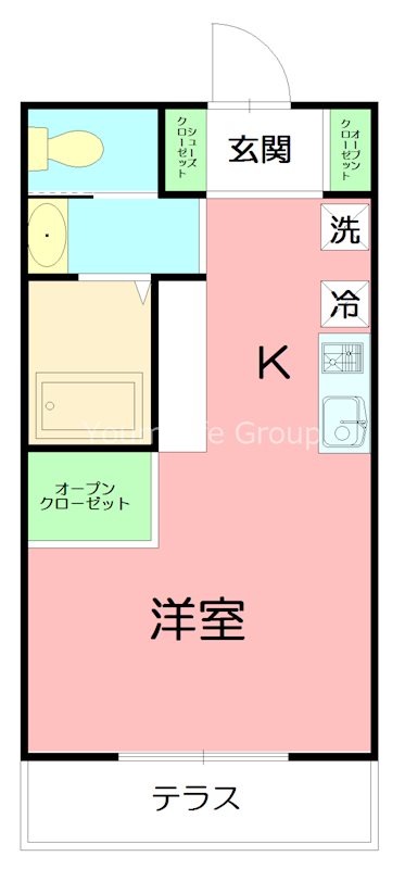 aruka013 103号室 間取り