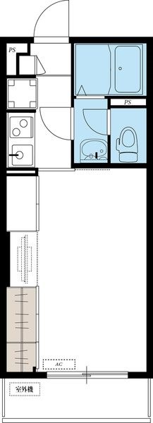 リブリ・Southern Beach 203号室 間取り