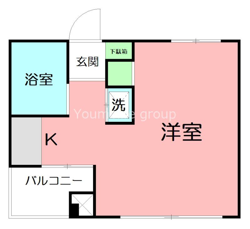 杉本ビル 301号室 間取り