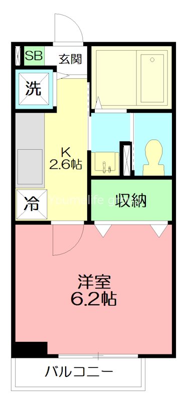 Dual-rest 102号室 間取り