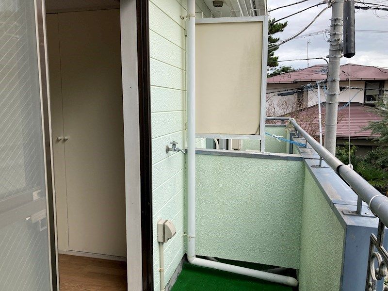 ヒルズ東海岸 ベランダ