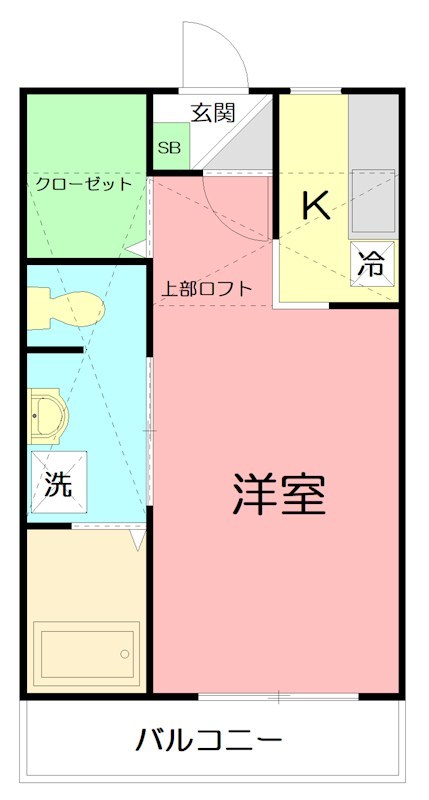 ノーブルヴァンボナパルク  間取り