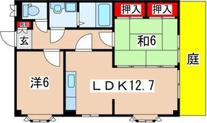 神奈川県伊勢原市東大竹1325-3 間取り