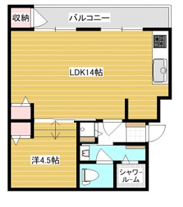 エミネンス本厚木 201号室 間取り