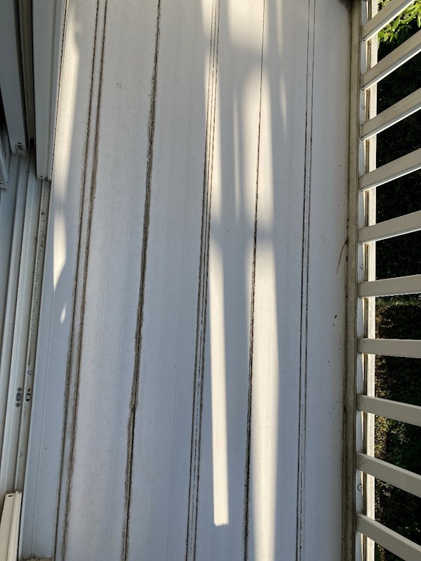 林山ハイツ ベランダ