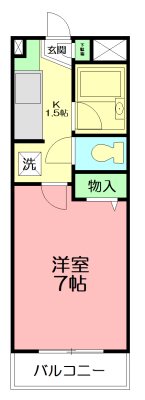 ヒルズ青山 302号室 間取り