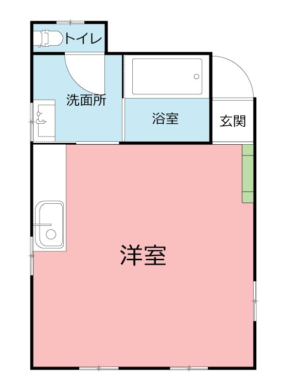 エスアール第1ビル 2F号室 間取り
