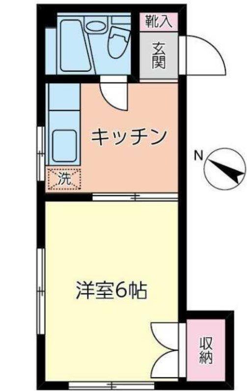 アーク桜ヶ丘 101号室 間取り