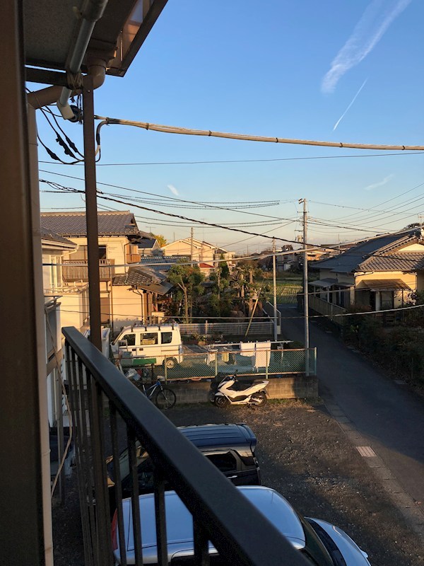 和海ハイツ ベランダ
