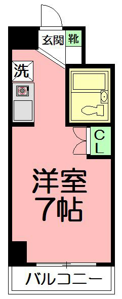 314号室 間取り