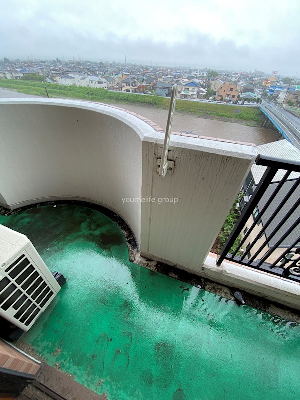 リバーサイドヒルズ西富水 ベランダ