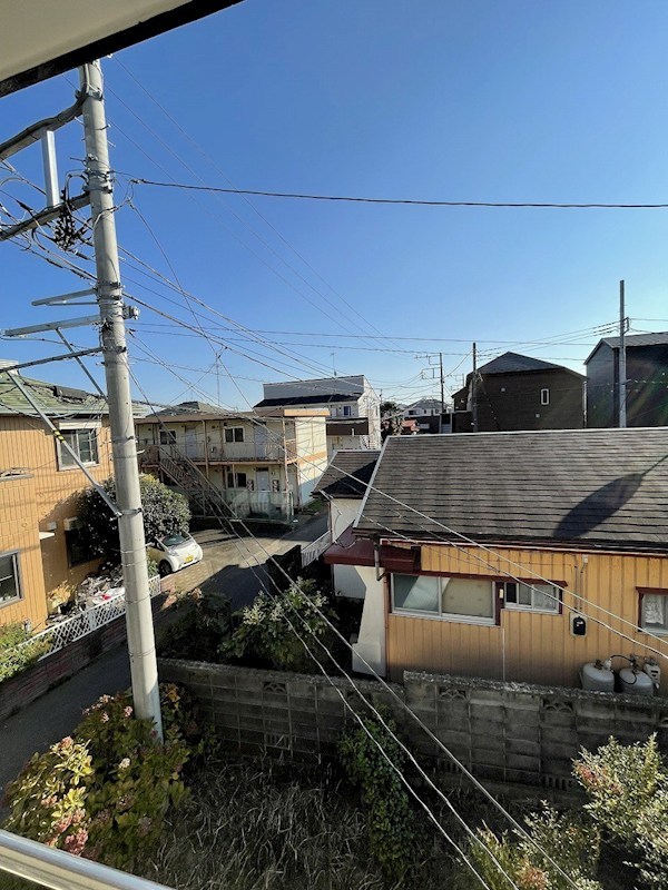 朝日ハイツ ベランダ