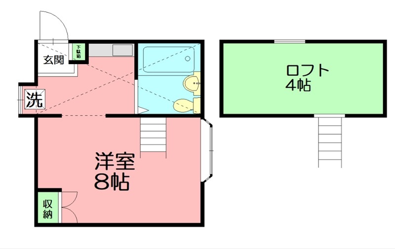 アルカディア湘南 205号室 間取り