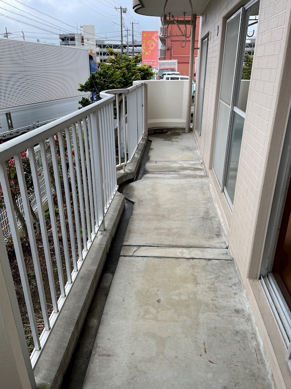 第3寿ハイツ ベランダ