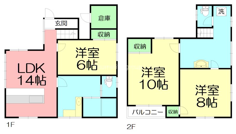 デザイナーズリノベ戸建 間取り