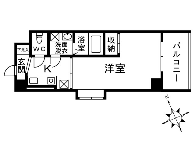 メゾンド・ピア7 305号室 間取り