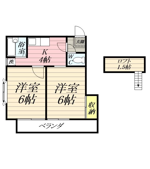 高座渋谷第14レジデンス 202号室 間取り