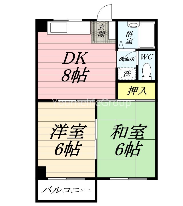グレイス藤沢 105号室 間取り